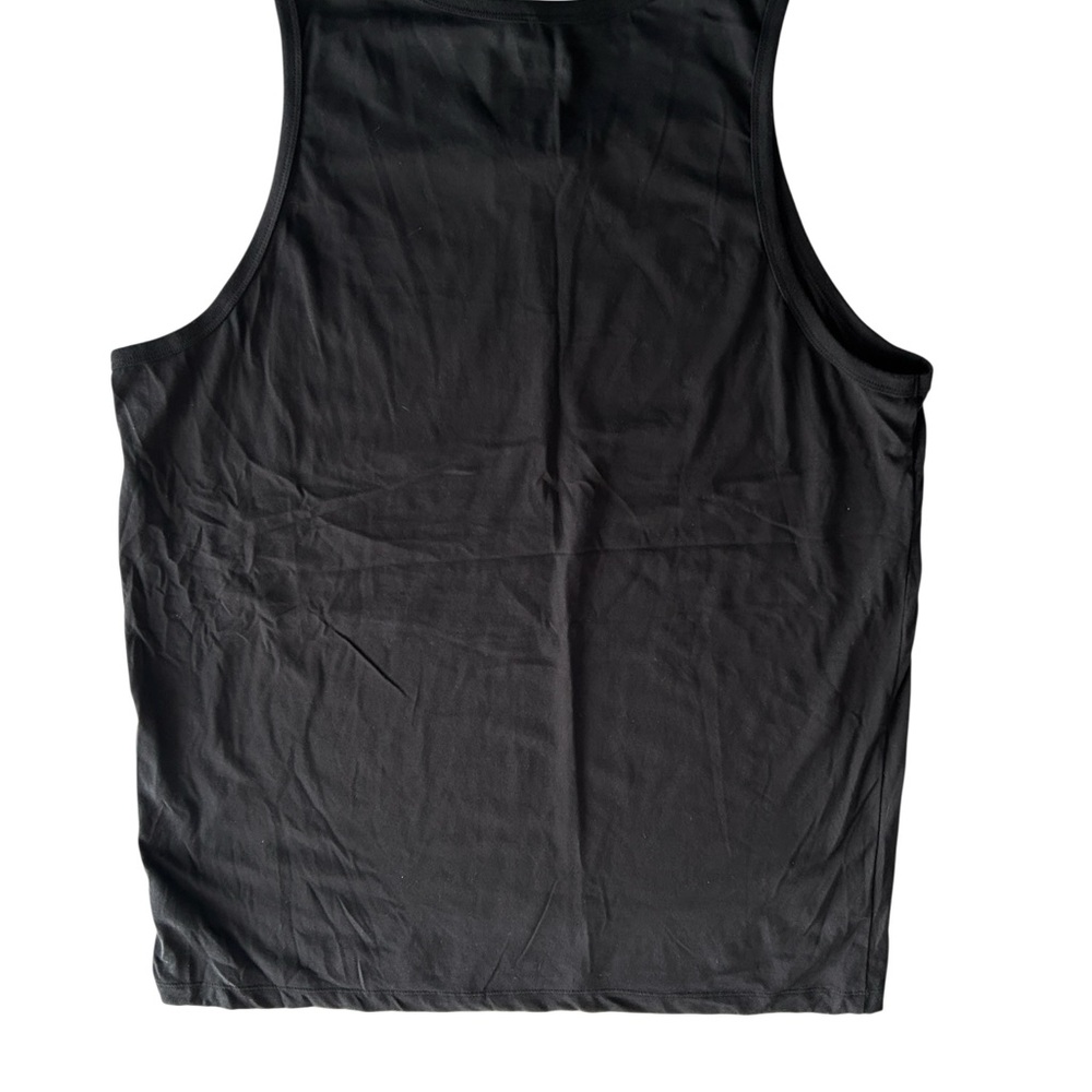 Nike Men's Black Standard Fit Dri-fit Tank Top Tee - Picture 3 of 8